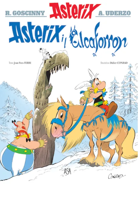Imagem do produto  Astérix I L Alcaforron-Volume 39 (Edição em mirandês)