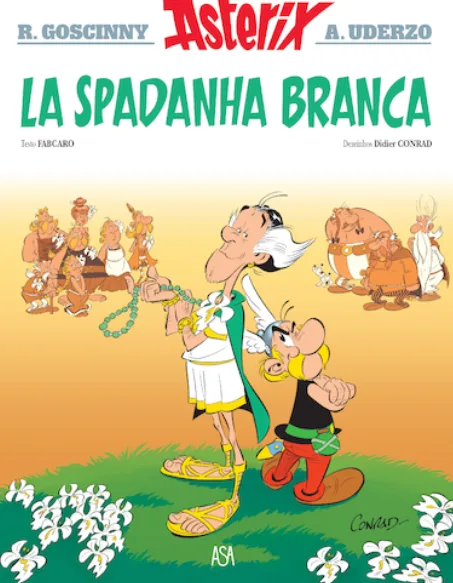 Imagem do produto  Astérix 40 – O Lírio Branco (Em Mirandês)