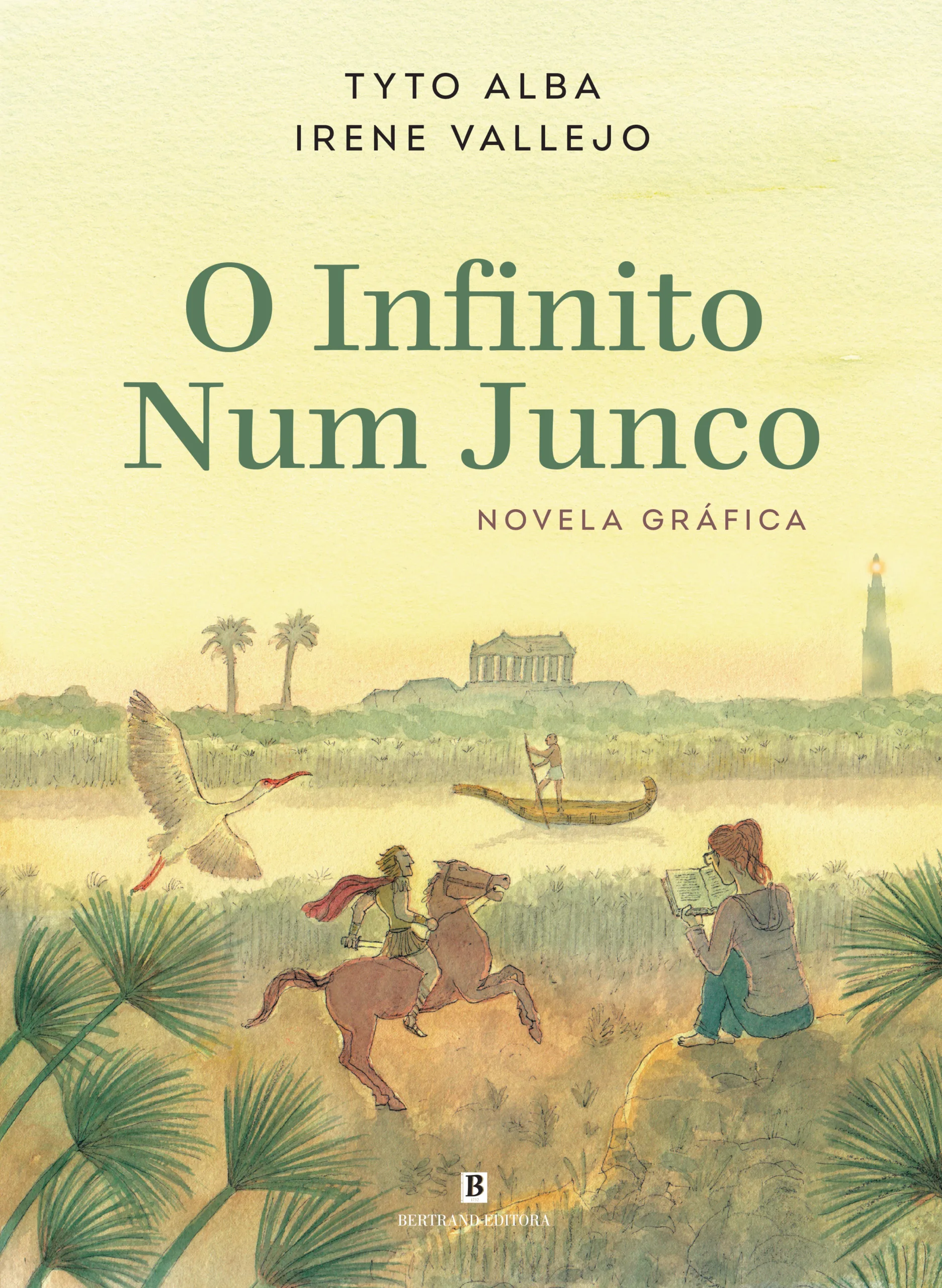 Imagem do produto  O Infinito Num Junco - Novela Gráfica
