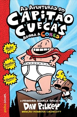 Imagem do produto  As Aventuras do Capitão Cuecas Agora a Cores!