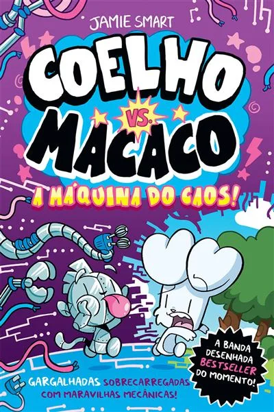 Imagem do produto  Coelho vs. Macaco 6 - A Máquina do Caos!