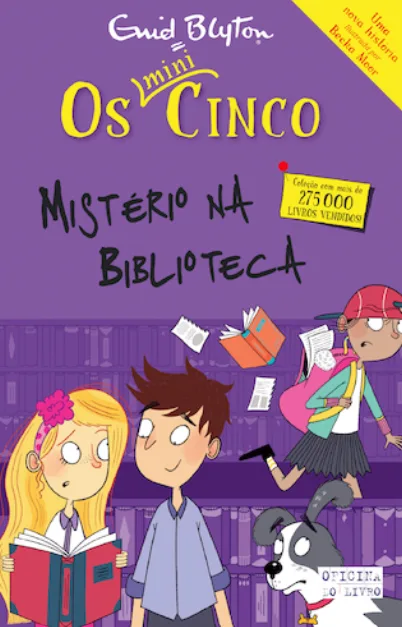 Imagem do produto  Os Mini Cinco 16 - Mistério na Biblioteca