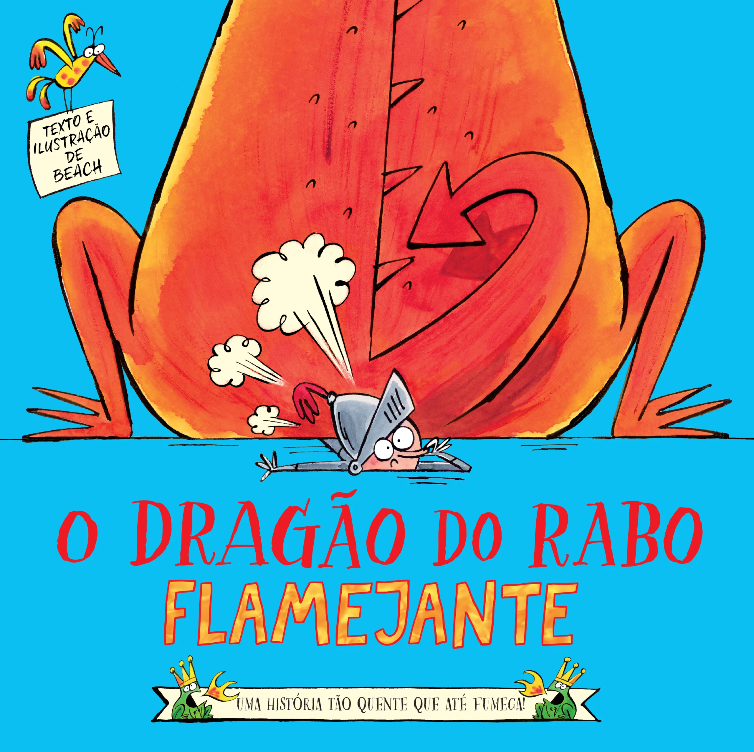 Imagem do produto  O Dragão do Rabo Flamejante