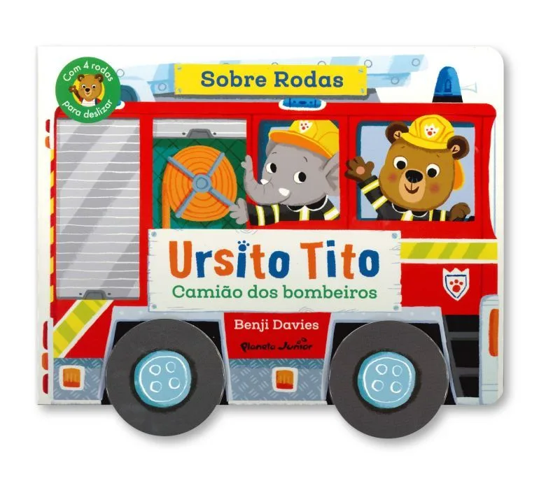 Imagem do produto  Ursito Tito - Camião dos Bombeiros