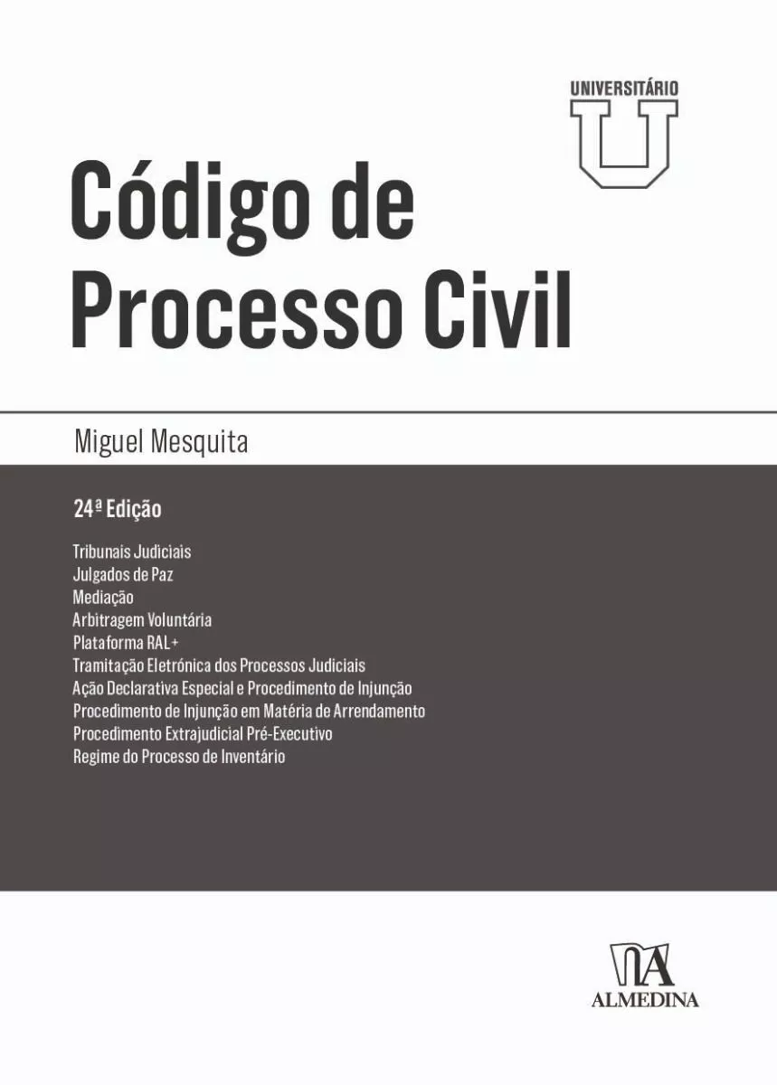 Imagem do produto  Código de Processo Civil - Edição Universitária 24.ª Edição