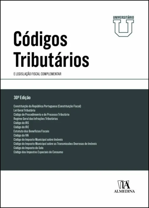 Imagem do produto  Códigos Tributários - Edição Universitária 30.ª Edição