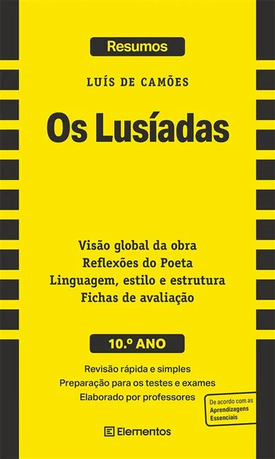 Imagem do produto  Resumos: Os Lusíadas – 10.º Ano