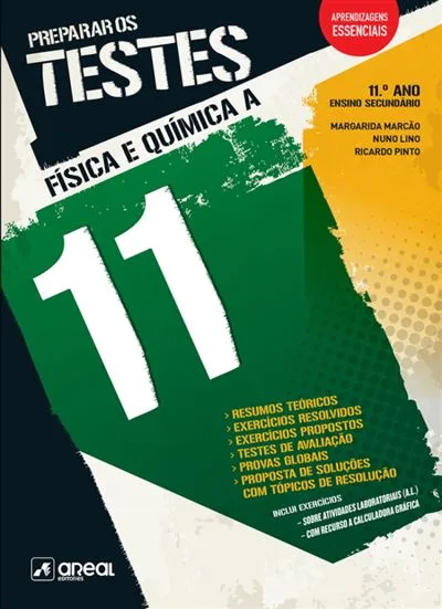 Imagem do produto  Preparar os Testes – Físico-Química A – 11.º Ano