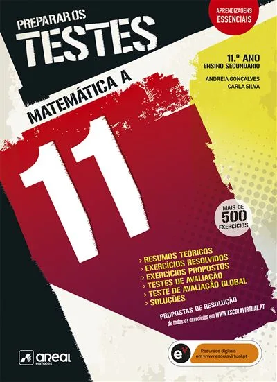 Imagem do produto  Preparar os Testes – Matemática – 11.º Ano