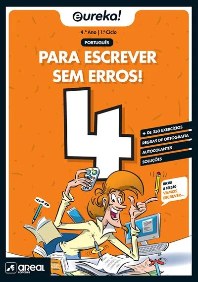Imagem do produto  Eureka – Para Escrever sem Erros – 4.º Ano