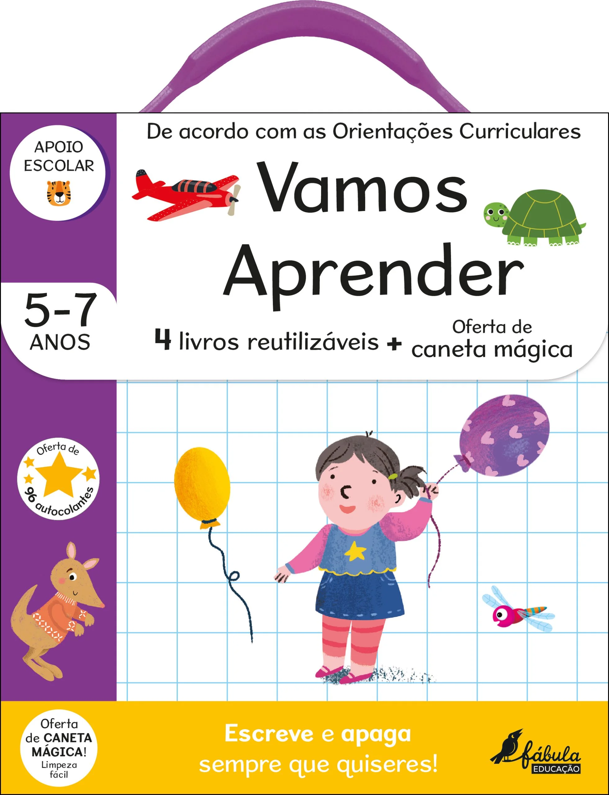 Imagem do produto  Vamos Aprender 5-7 Anos: Malinha Escreve e Apaga