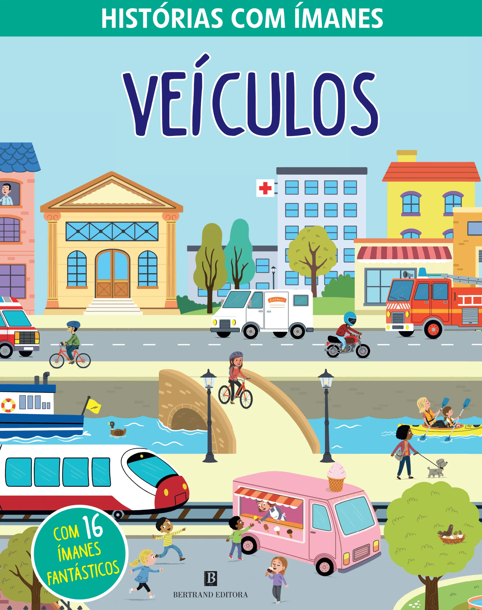 Imagem do produto  Veículos - Histórias com Ímanes