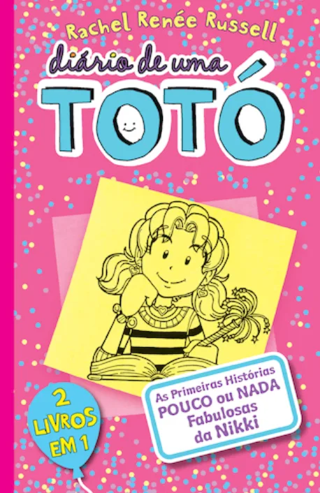 Imagem do produto  Diário de uma Totó 1 e 2 - As primeiras histórias pouco ou nada fabulosas da Nikki
