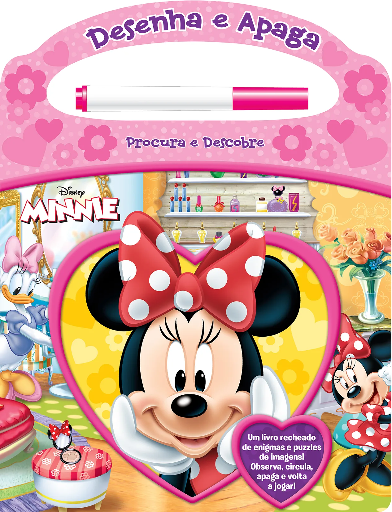 Imagem do produto  Minnie Mouse - Desenha e Apaga Procura e Descobre