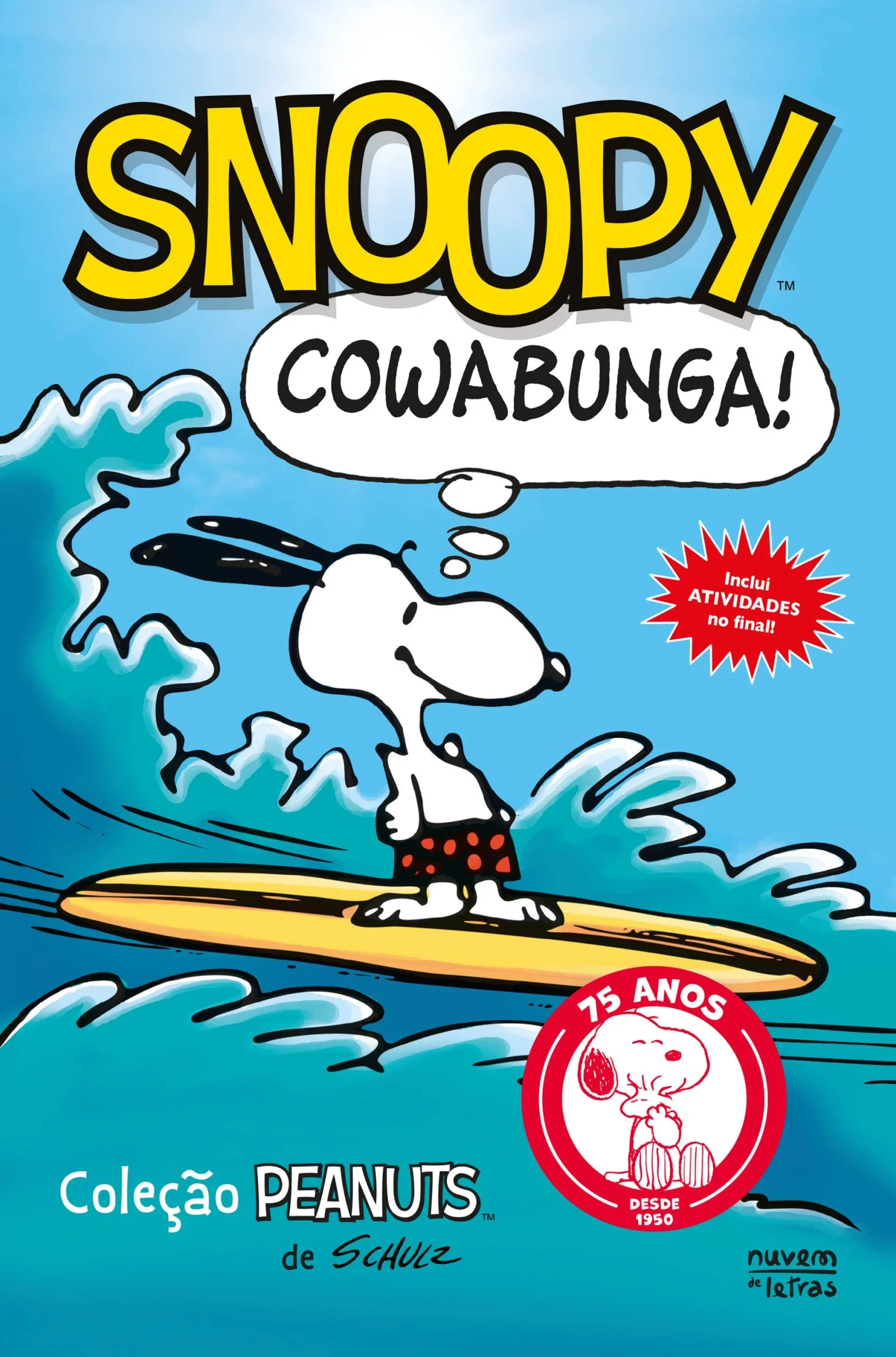 Imagem do produto  Peanuts Snoopy: Cowabunga! Novela Gráfica