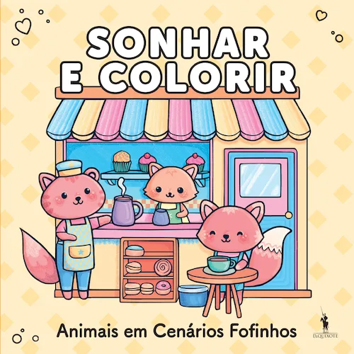 Imagem do produto  Sonhar e Colorir: Animais em Cenários Fofinhos