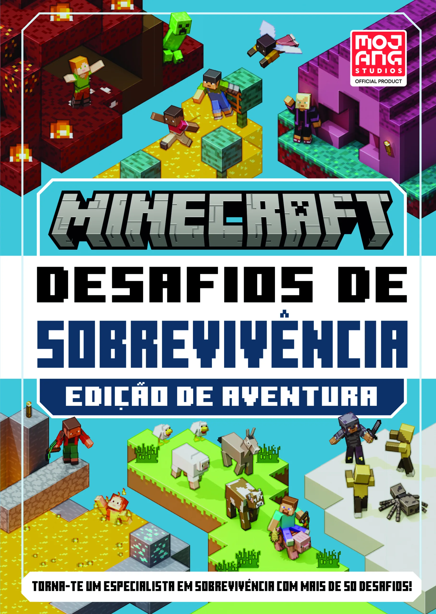 Imagem do produto  Minecraft - Desafios de Sobrevivência - Edição de Aventura