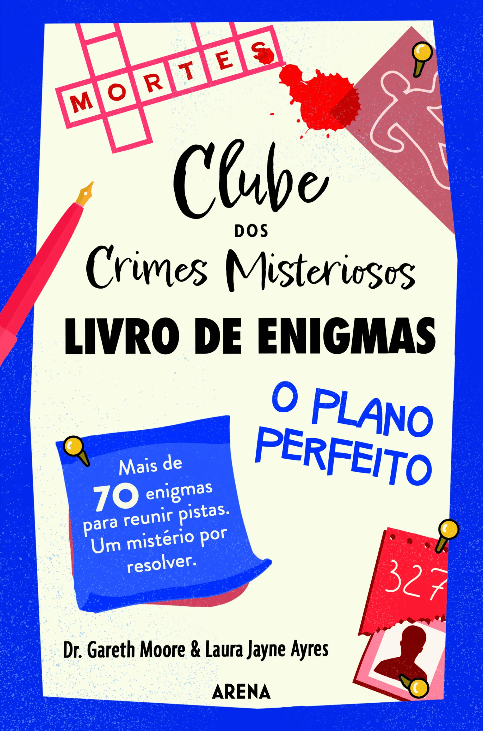 Imagem do produto  Clube dos Crimes Misteriosos — Livro de Enigmas — O Plano Perfeito