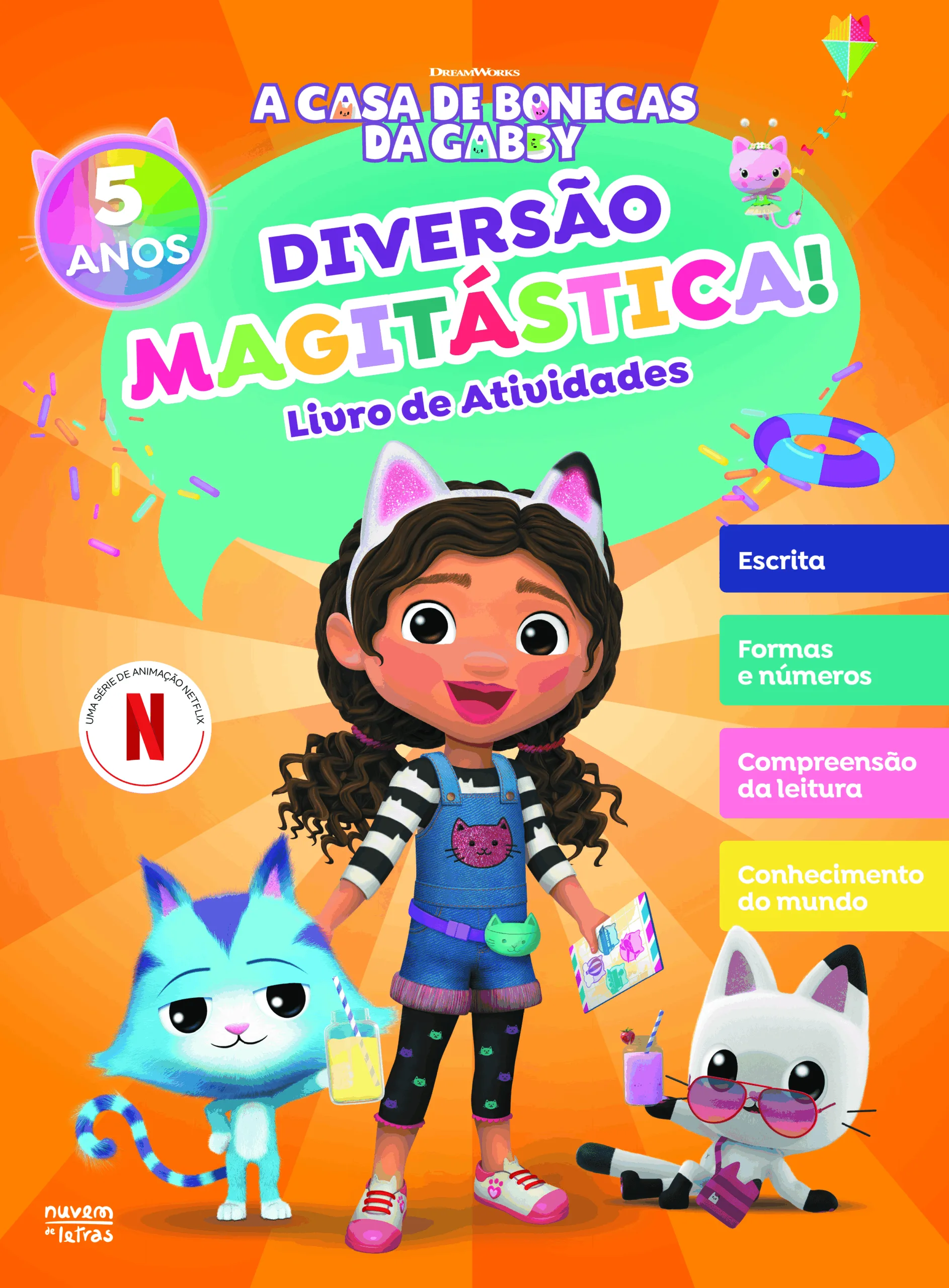 Imagem do produto  A Casa de Bonecas da Gabby - Diversão Magitástica! Livro de Atividades