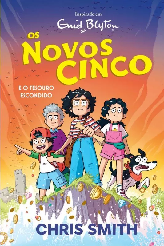 Imagem do produto  Os Novos Cinco 1 - Os Novos Cinco e o Tesouro Escondido