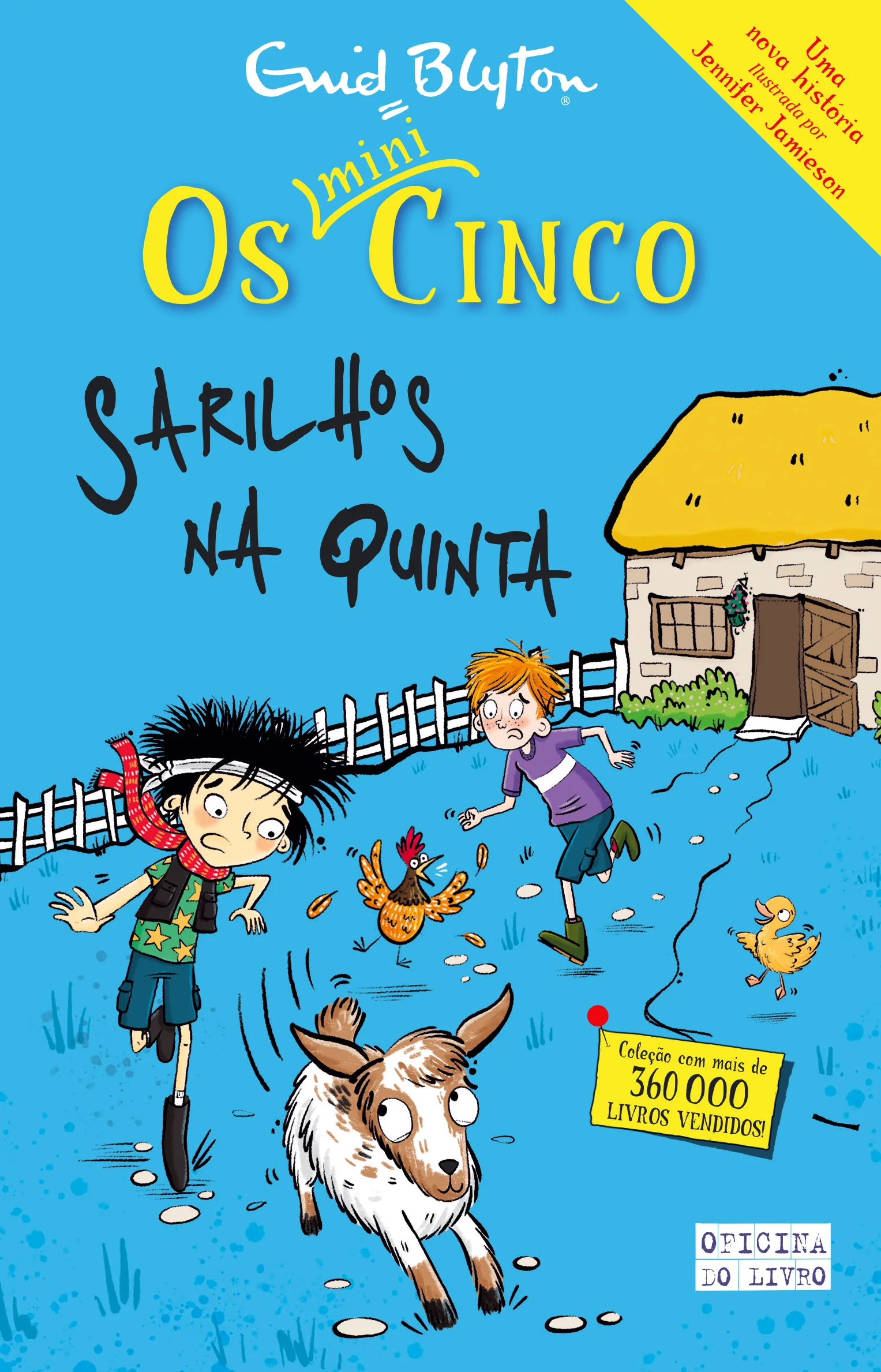 Imagem do produto  Os Mini Cinco 18 - Sarilhos na Quinta