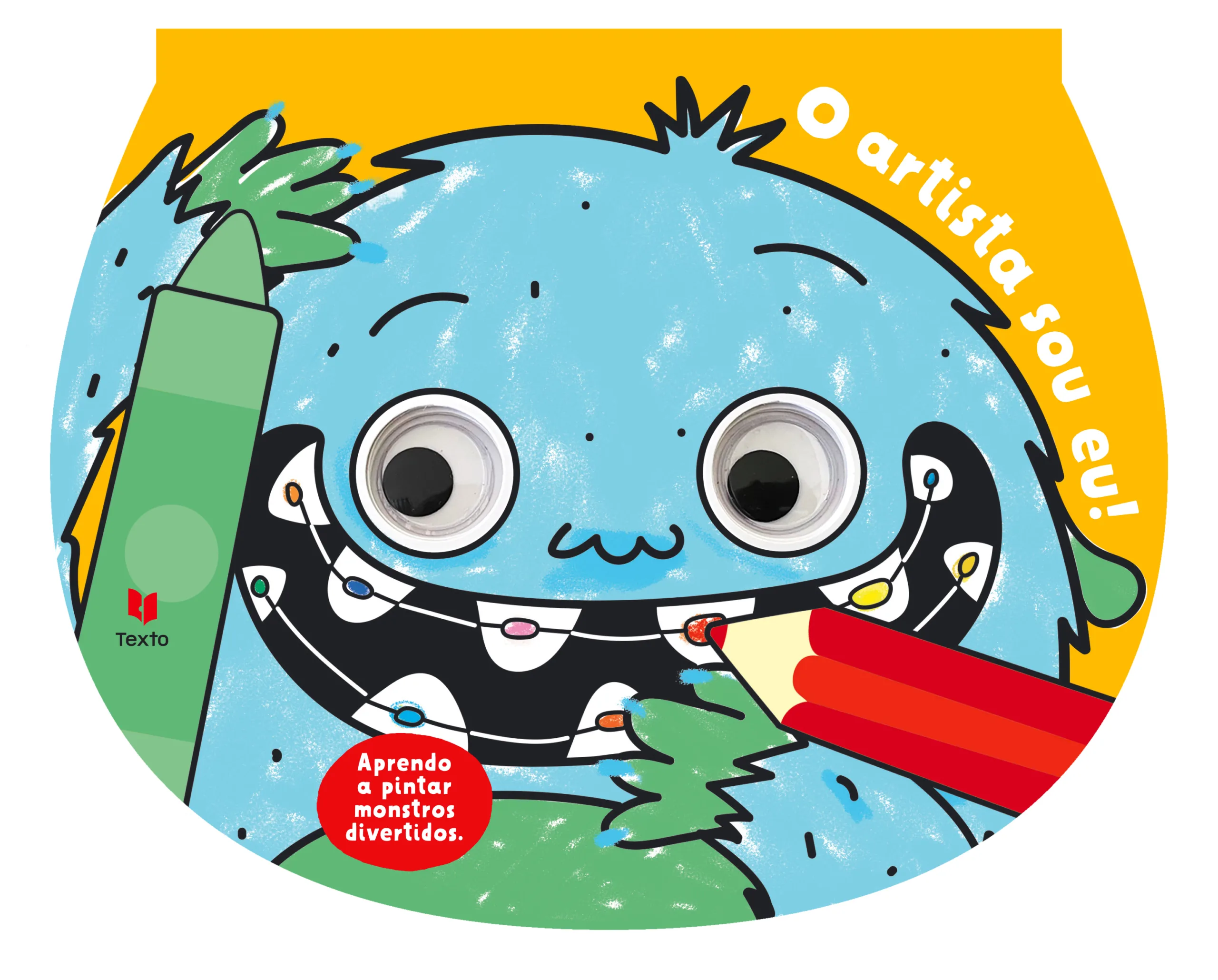 Imagem do produto  O artista sou eu! - Aprendo a pintar Monstros divertidos