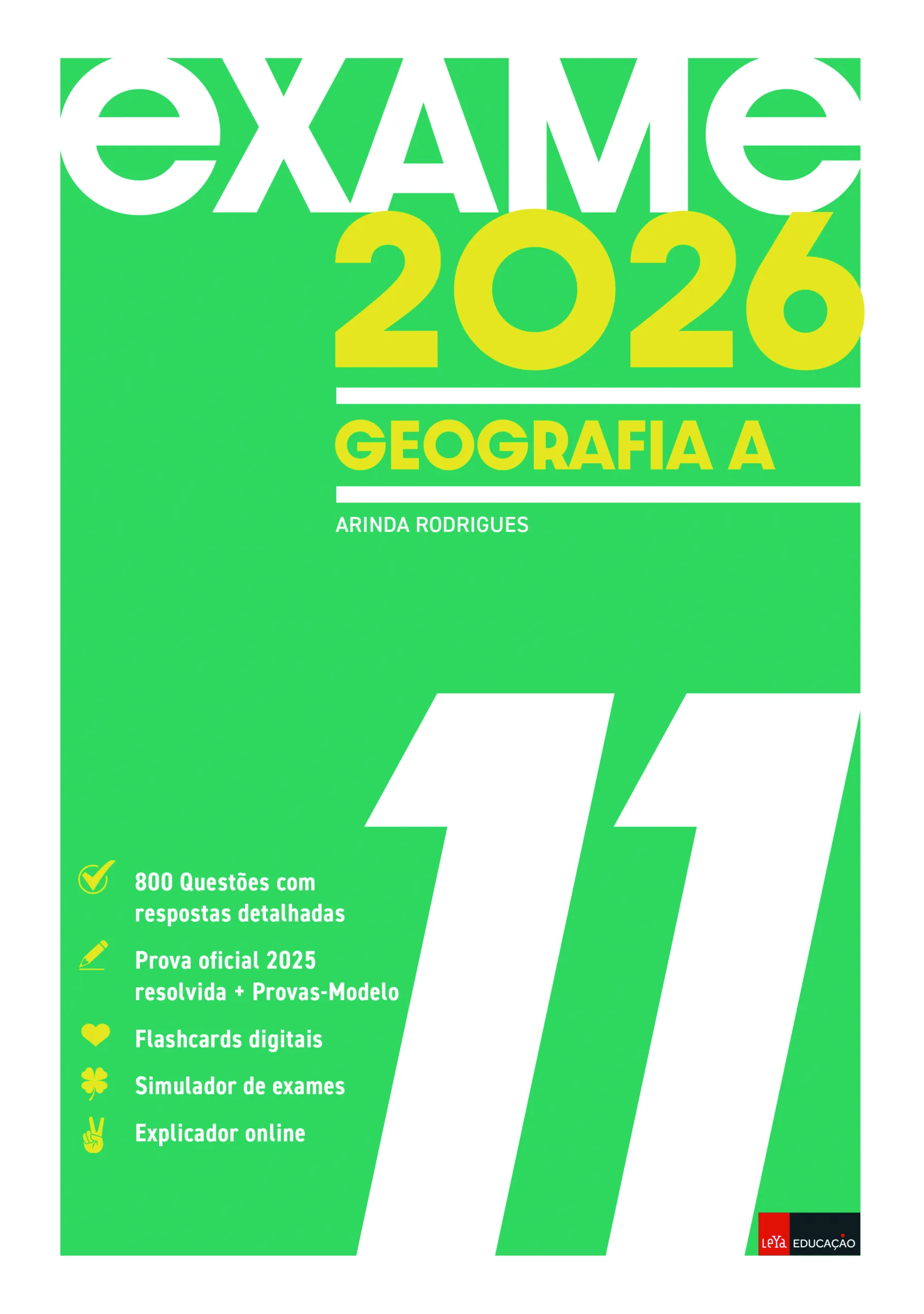 Imagem do produto  EXAME 2026 Geografia A 11º ano