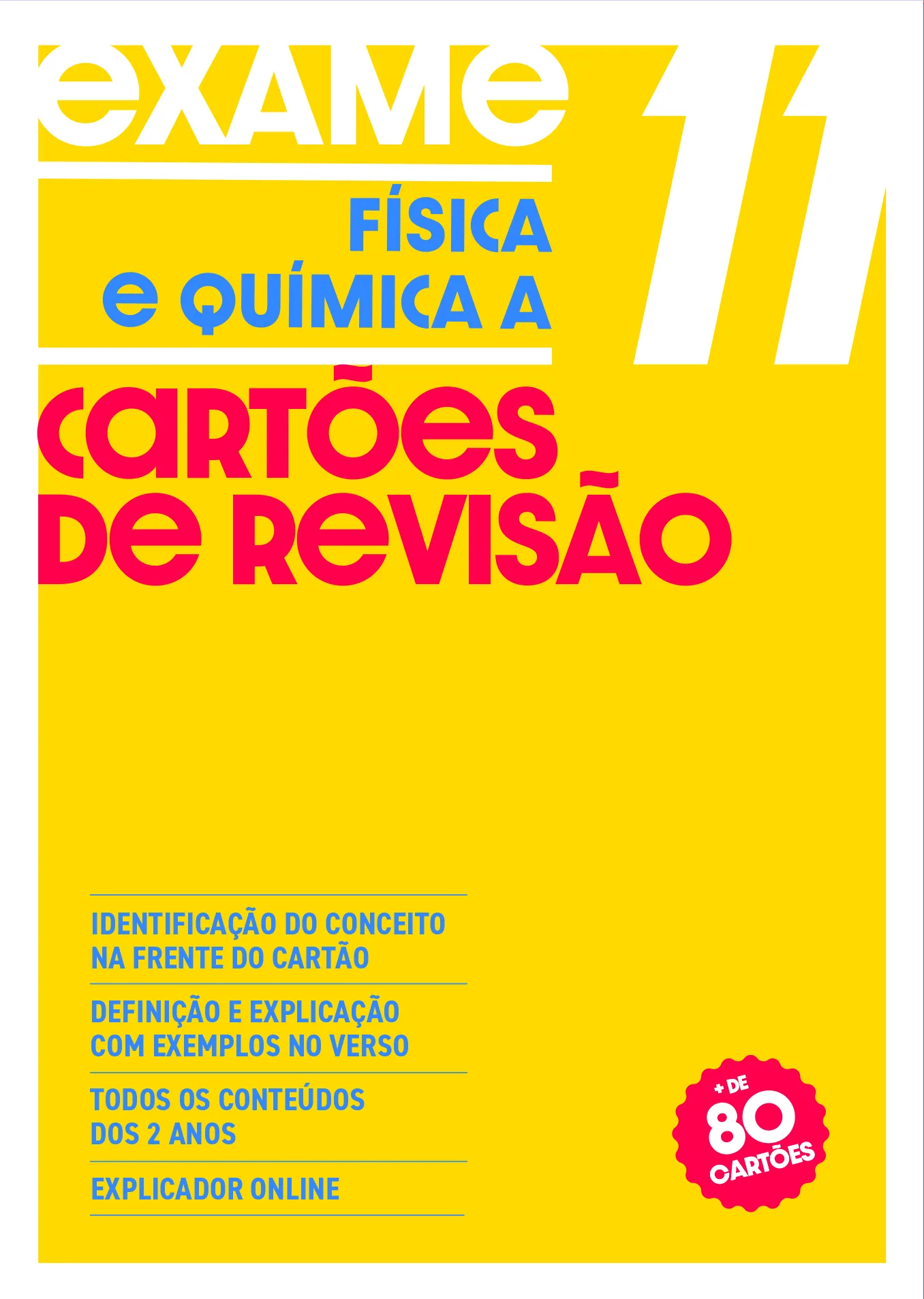 Imagem do produto  Cartões de Revisão Física e Química A 11º ano