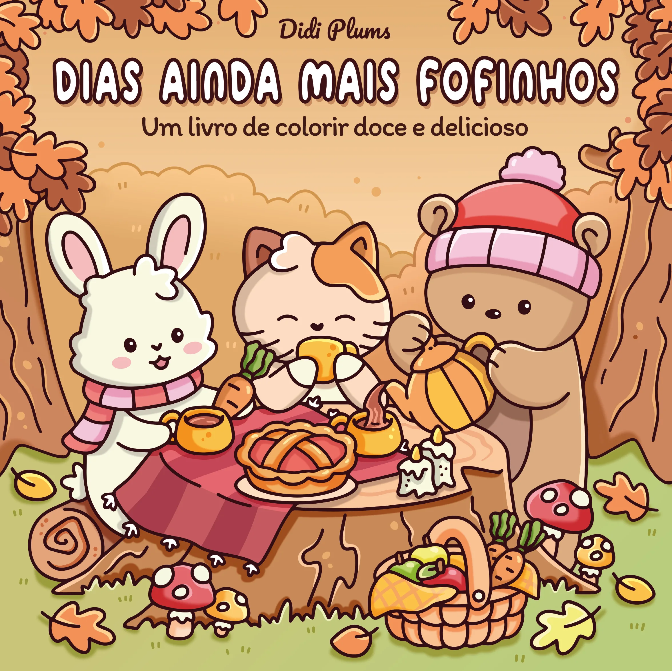 Imagem do produto  Dias Ainda Mais Fofinhos - Livro de Colorir