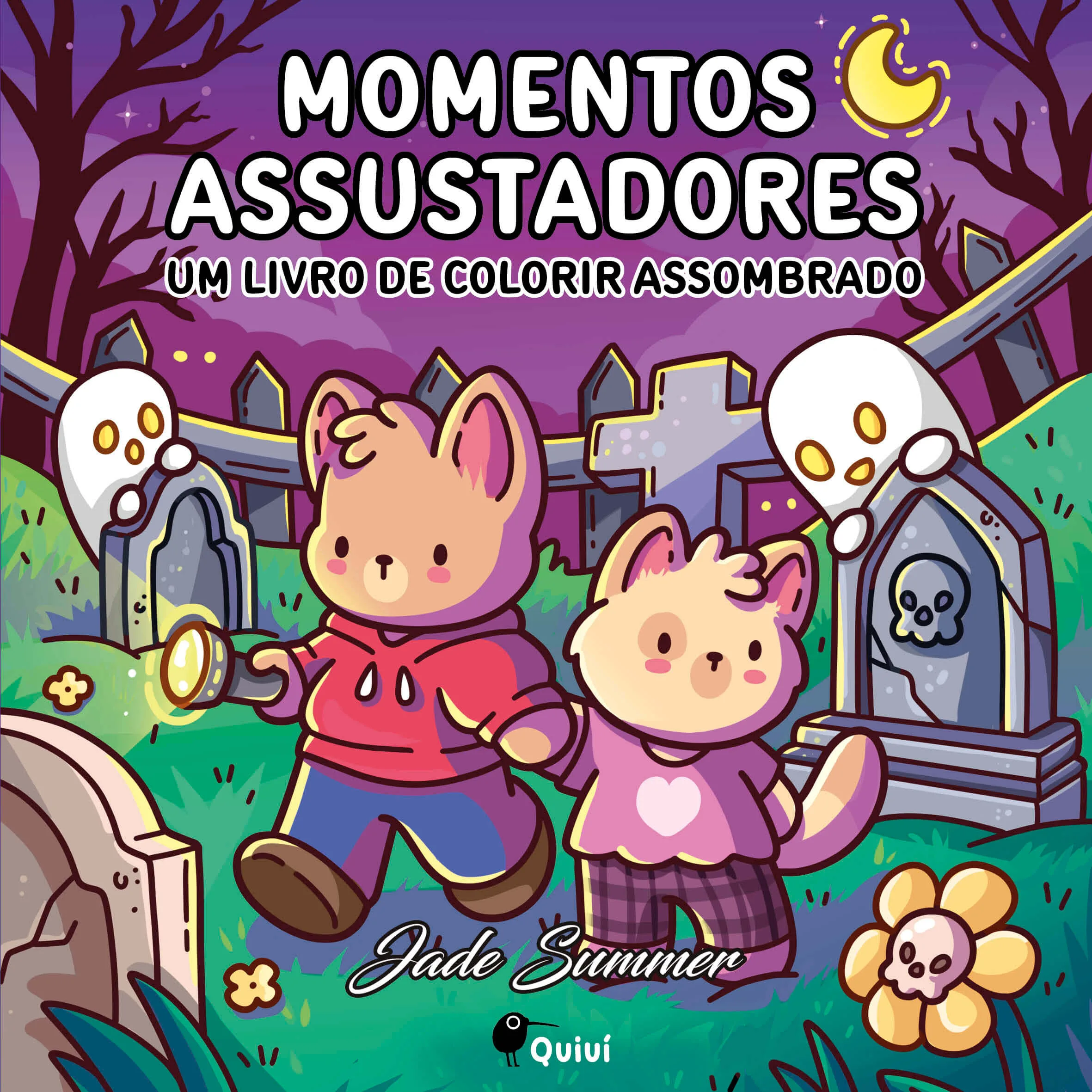 Imagem do produto  Momentos Assustadores - Livro de Colorir