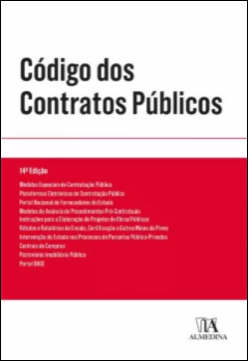 Imagem do produto  Código dos Contratos Públicos - 15ª Edição