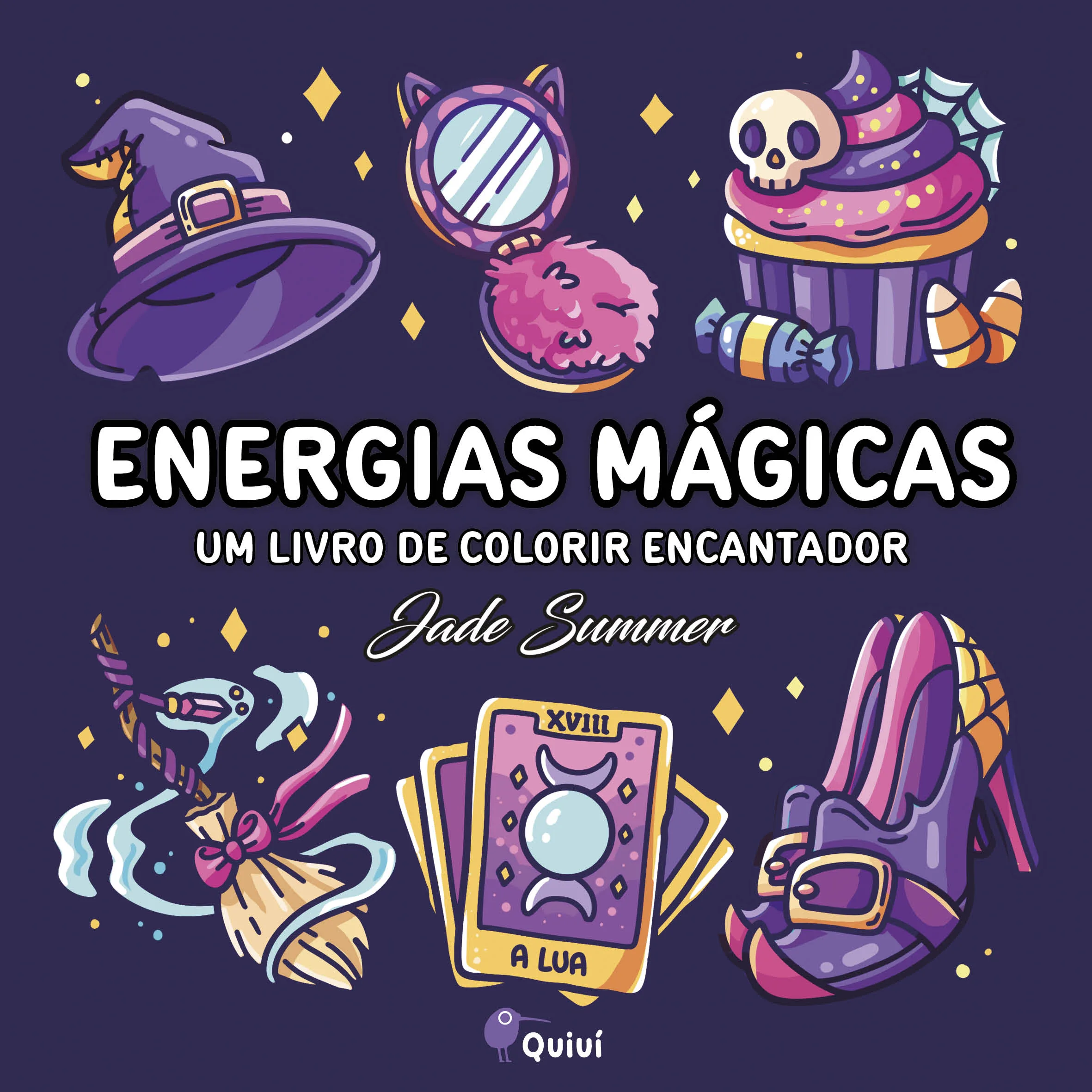 Imagem do produto  Energias Mágicas - Livro de Colorir
