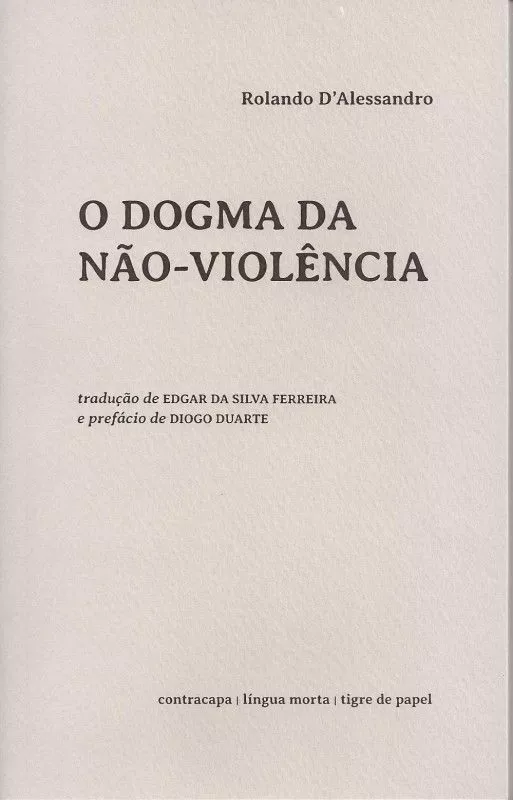 Imagem do produto  O Dogma da Não-Violência