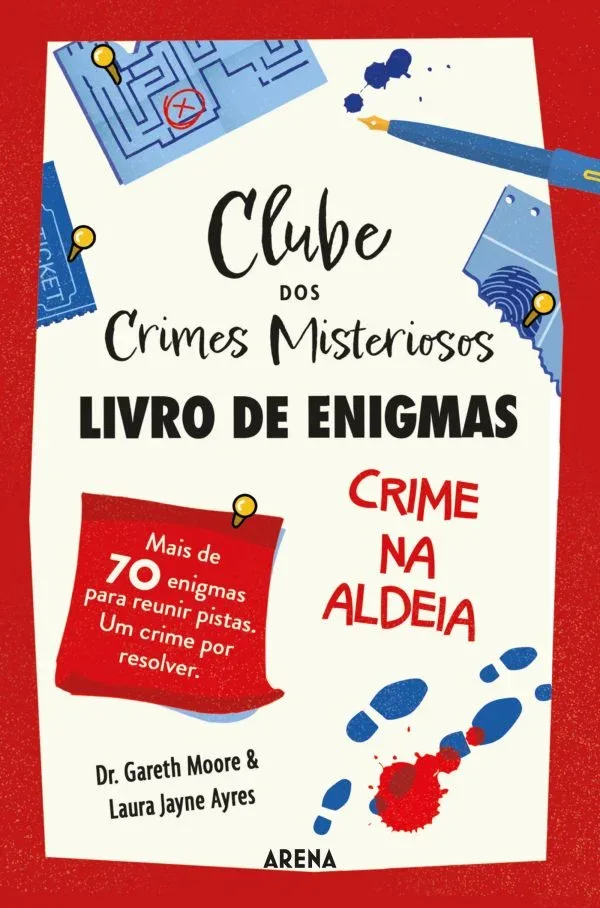 Imagem do produto  Clube dos Crimes Misteriosos — Livro de Enigmas: Crime na Aldeia