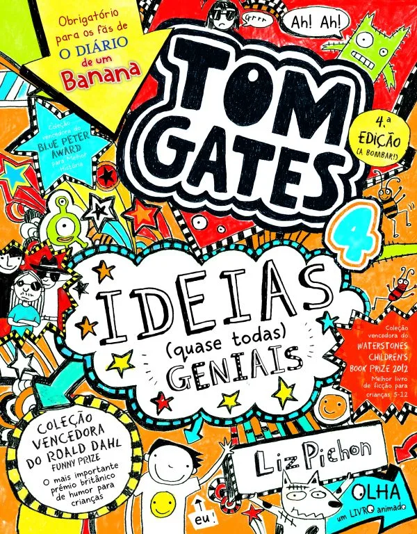 Imagem do produto  Tom Gates 4 - Ideias Quase Todas Geniais