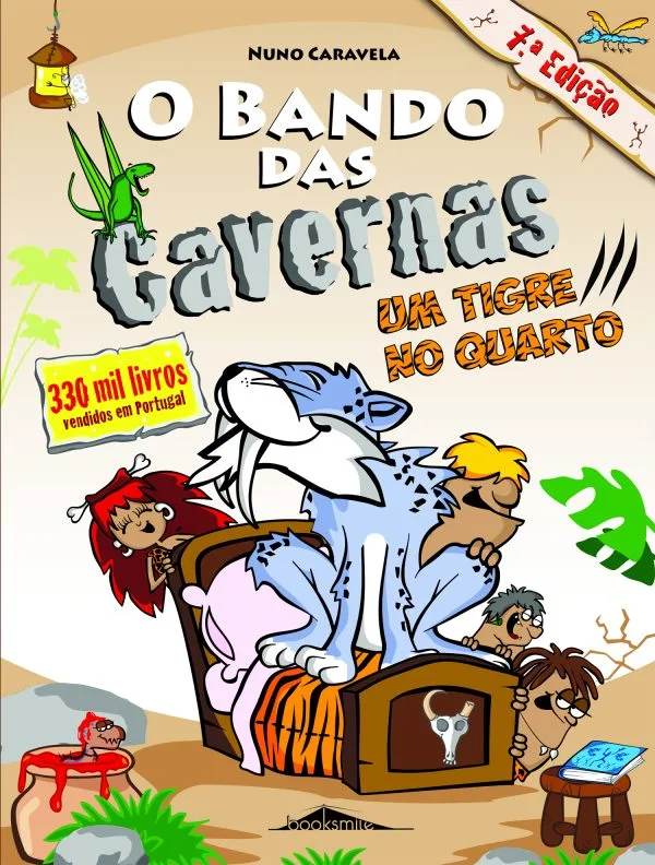Imagem do produto  O Bando das Cavernas 10 - Um Tigre no Quarto