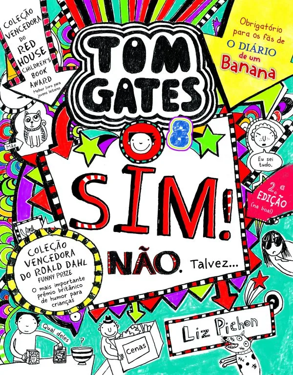 Imagem do produto  Tom Gates 8 - Sim! Não. Talvez…