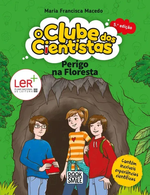 Imagem do produto  O Clube dos Cientistas 5 - Perigo na Floresta