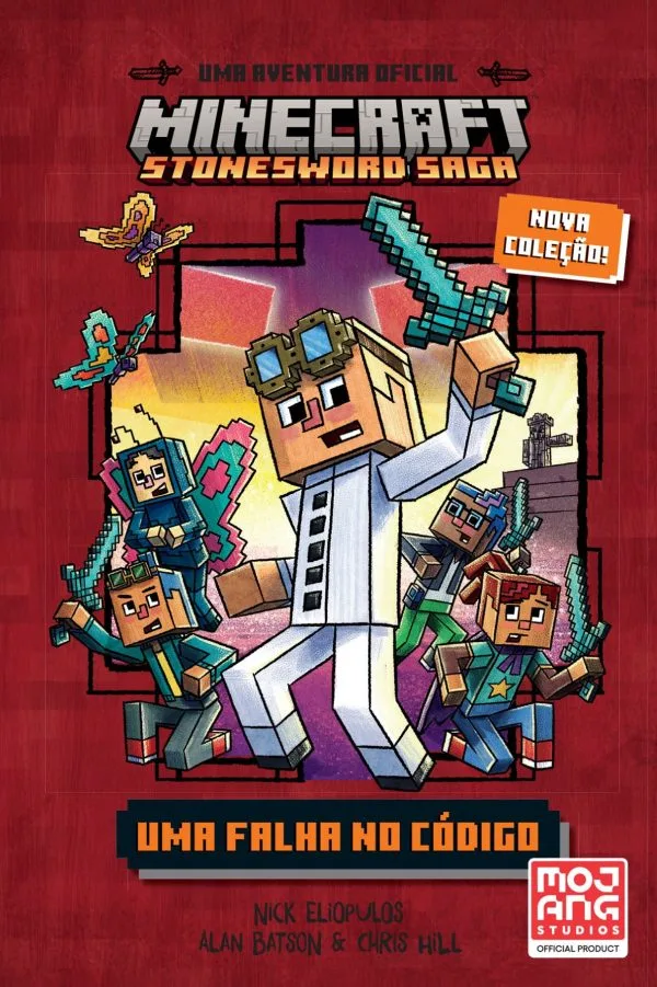 Imagem do produto  Minecraft - Uma Falha no Código - Minecraft Stonesword Saga - Volume 1