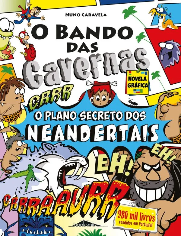 Imagem do produto  O Bando das Cavernas - Novela Gráfica 2 - O Plano Secreto dos Neandertais