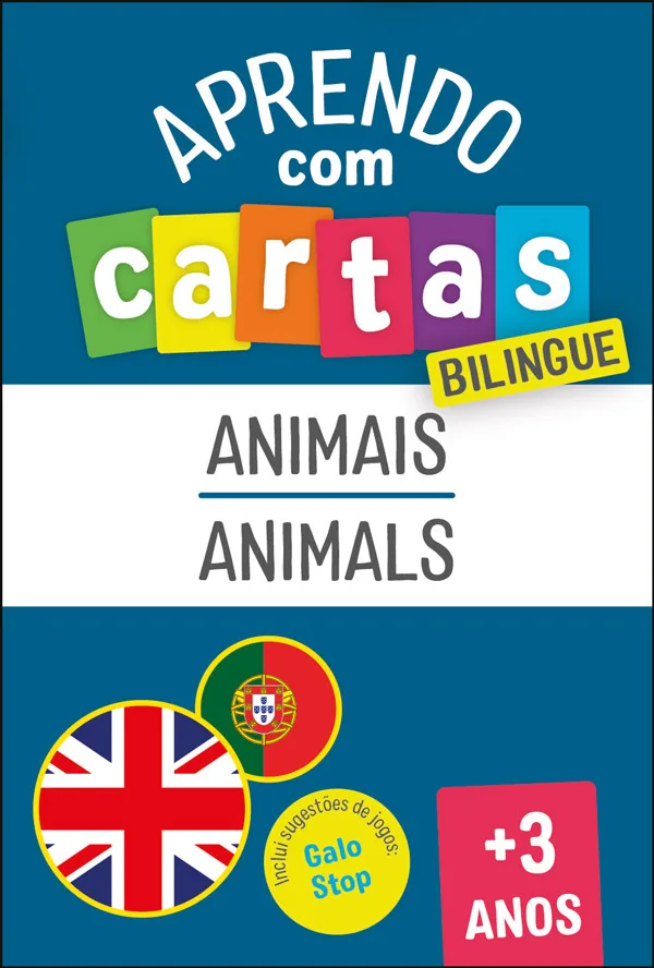 Aprendo com Cartas - Animais | Animals +3 Anos