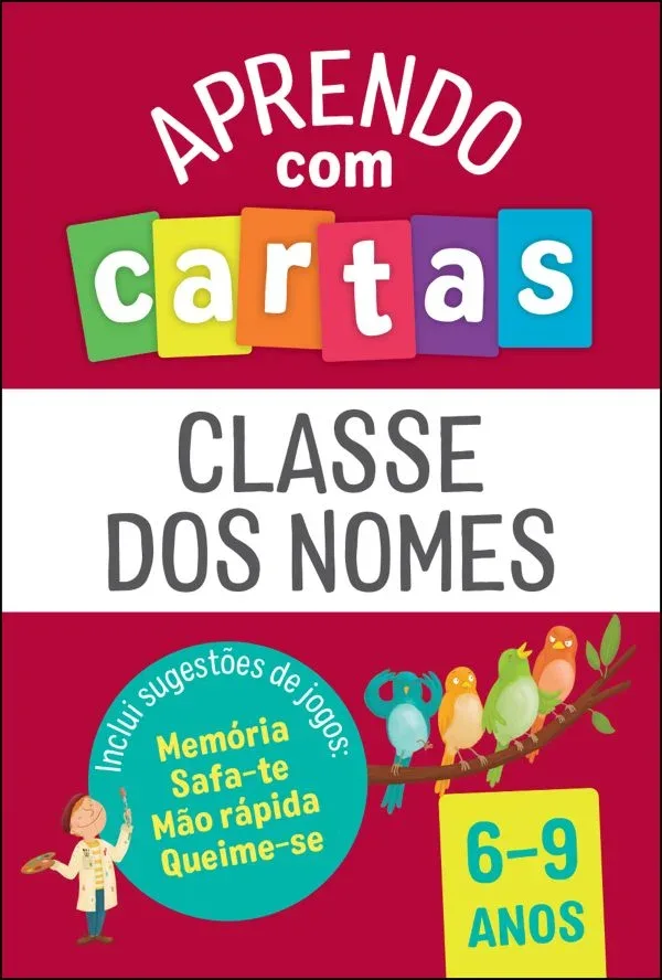 Imagem do produto  Aprendo com Cartas - Classe dos Nomes 6-9 anos