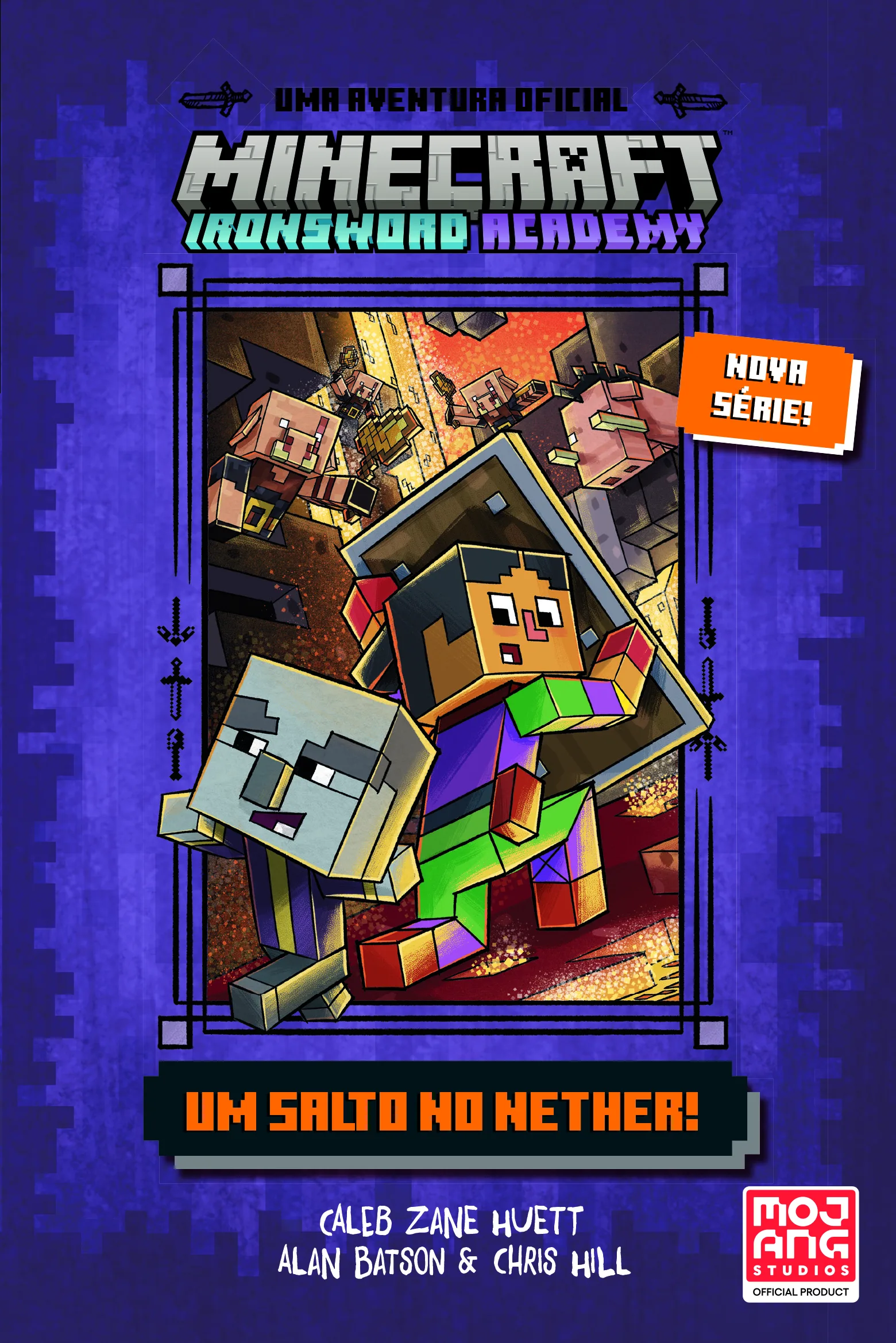 Imagem do produto  Minecraft - Ironsword Academy - Um Salto no Nether!