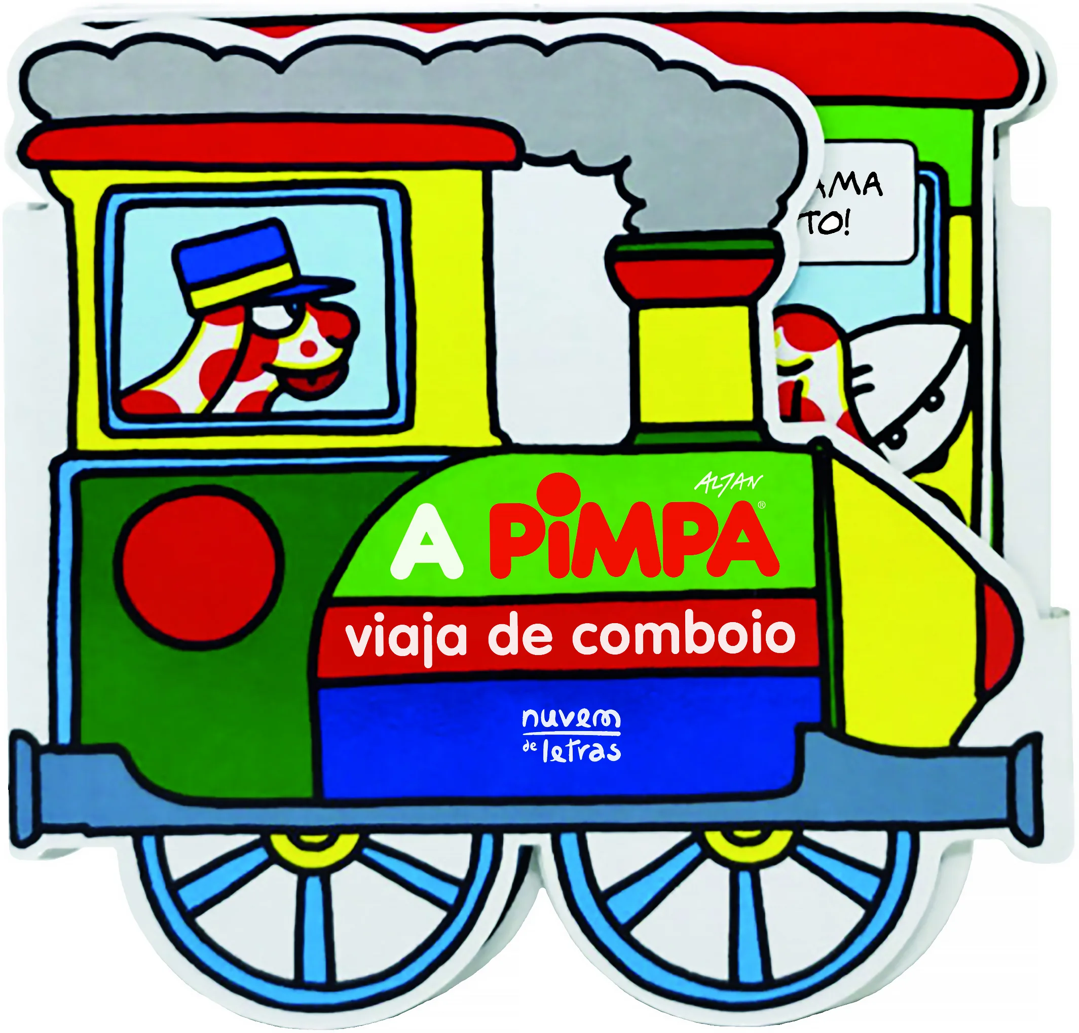 Imagem do produto  A Pimpa Viaja de Comboio