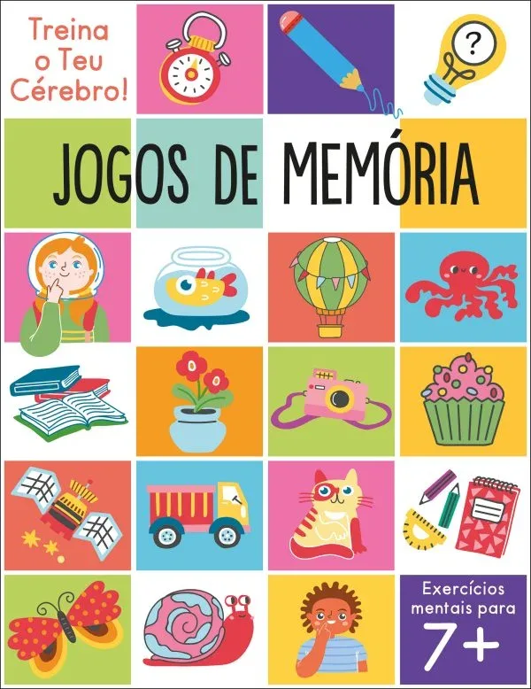 Imagem do produto  Treina o Teu Cérebro! Jogos de Memória